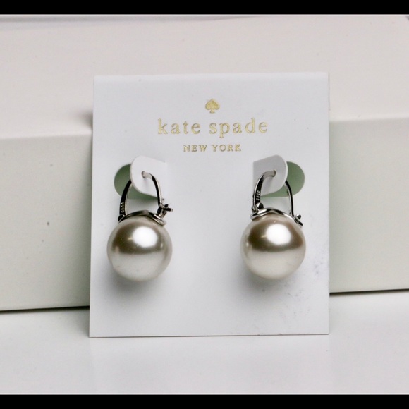 Kate spade drop pearl earrings - Picture 3 of 6